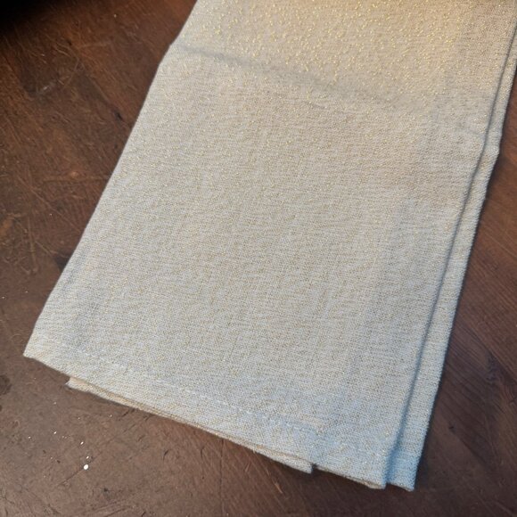 Macys Cotton holiday dish towels New holiday scene and gold gift home decor - Picture 4 of 7